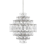 Chandelier Clinton - Nickel | Antique Brass