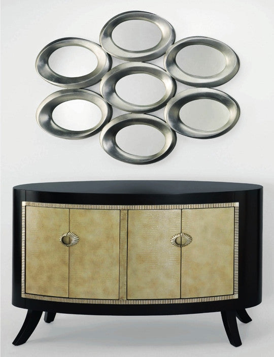 V - Seven Ovals Wall Mirror