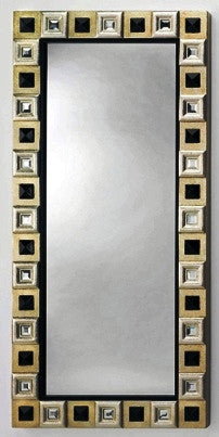 Square Jewels Floor Mirror