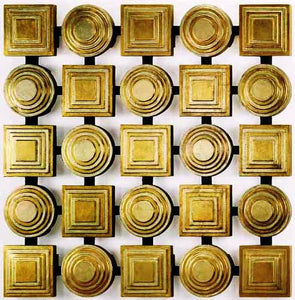 Squares & Circles in Gold