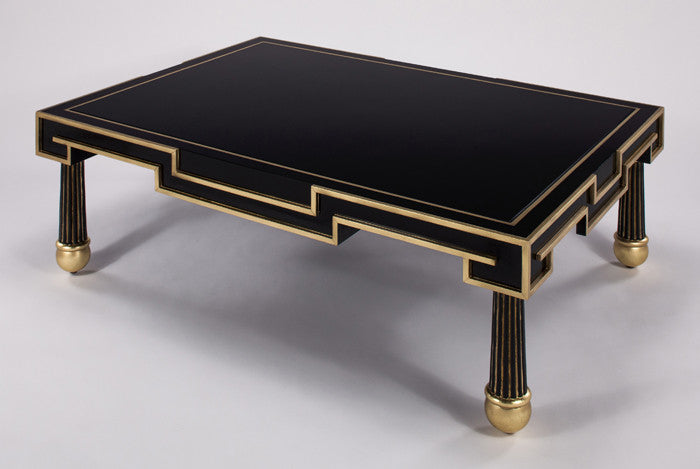 Black N Gold Cocktail Table