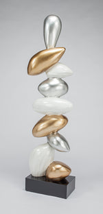 Pebble I & Pebble II Floor Sculpture