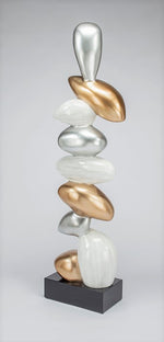 Pebble I & Pebble II Floor Sculpture