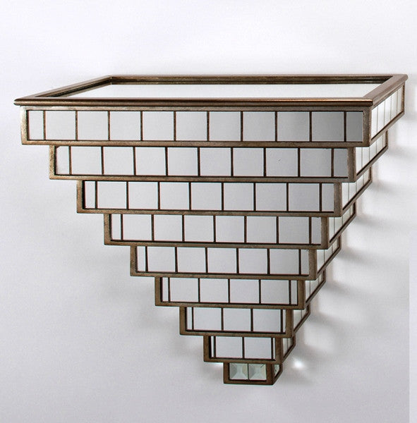 Mirrored Squares Wall Bracket