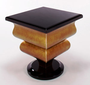Lacquered Accent Table