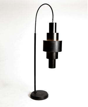 Babylon Floor Lamp - Antique Brass & Bronze
