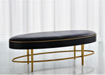 Ellipse Bench - Ivory | Ebony