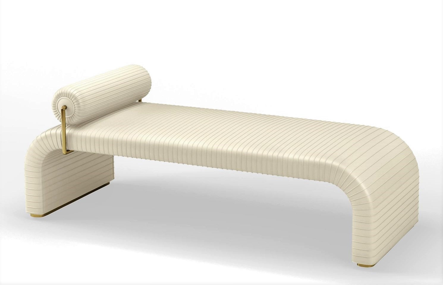 Cade Daybed - Milk or Graphite Leather