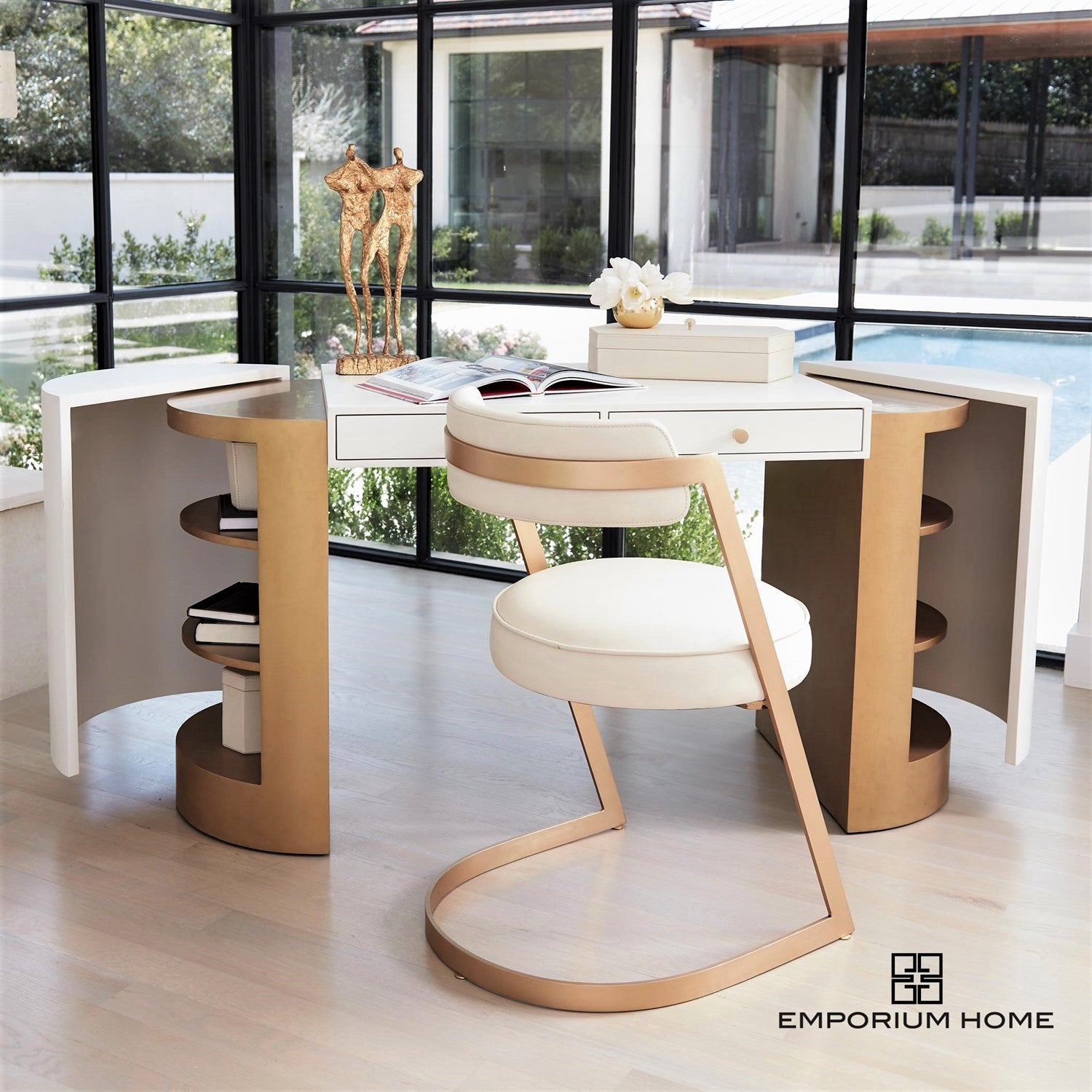 Modern Desk & Chair