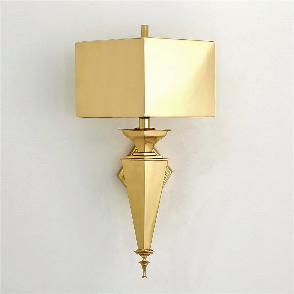 Diamond Sconce - Brass | Nickel