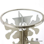 Ink Blot Side Table - Gold | Nickel