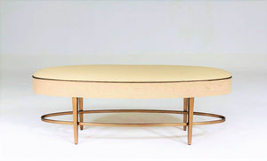 Ellipse Bench - Ivory | Ebony