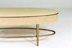 Ellipse Bench - Ivory | Ebony