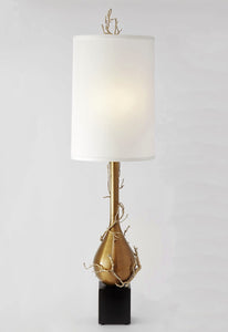 Twig Bulb Floor Lamp - Brass & Nickel