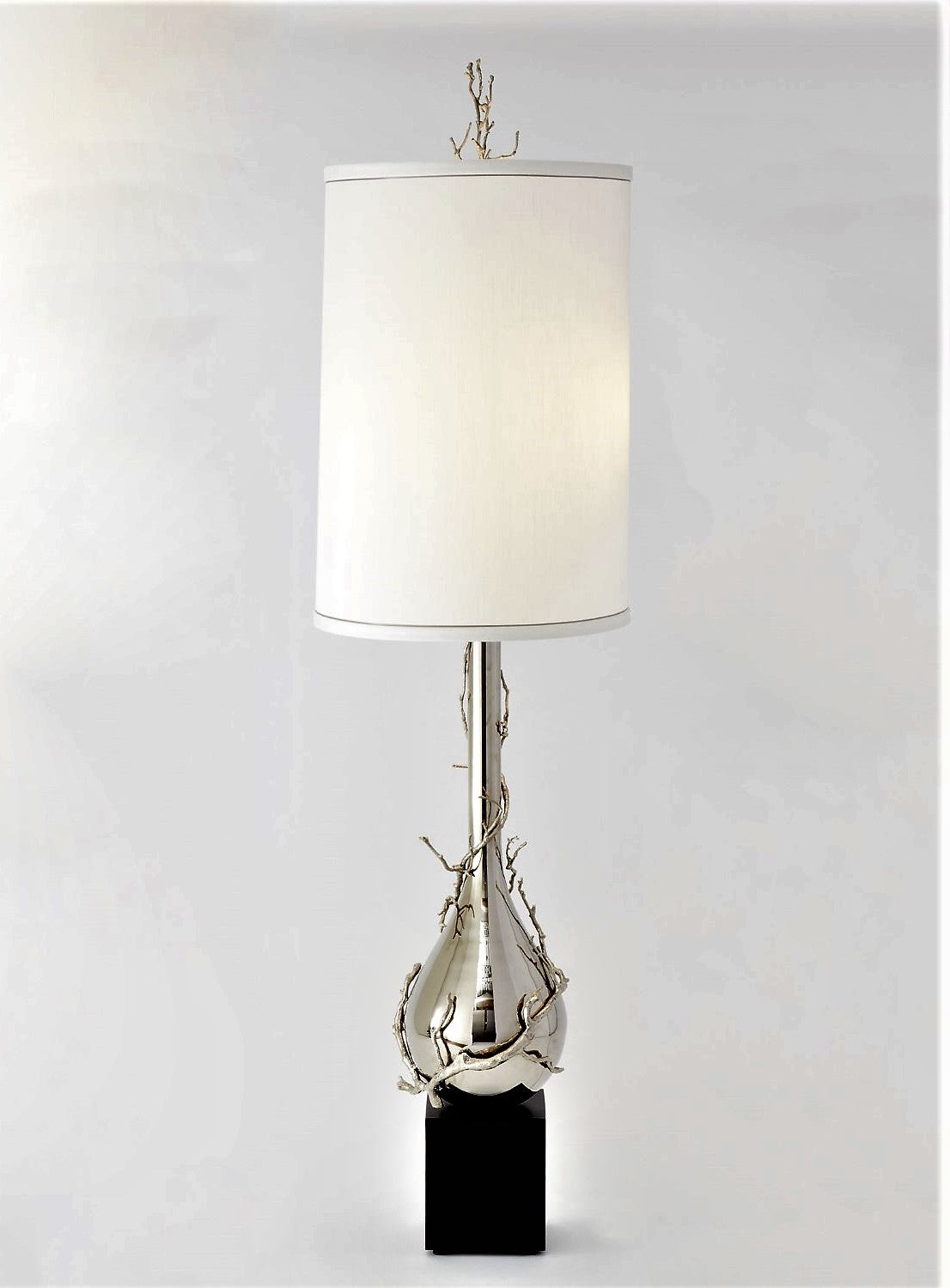 Twig Bulb Floor Lamp - Brass & Nickel
