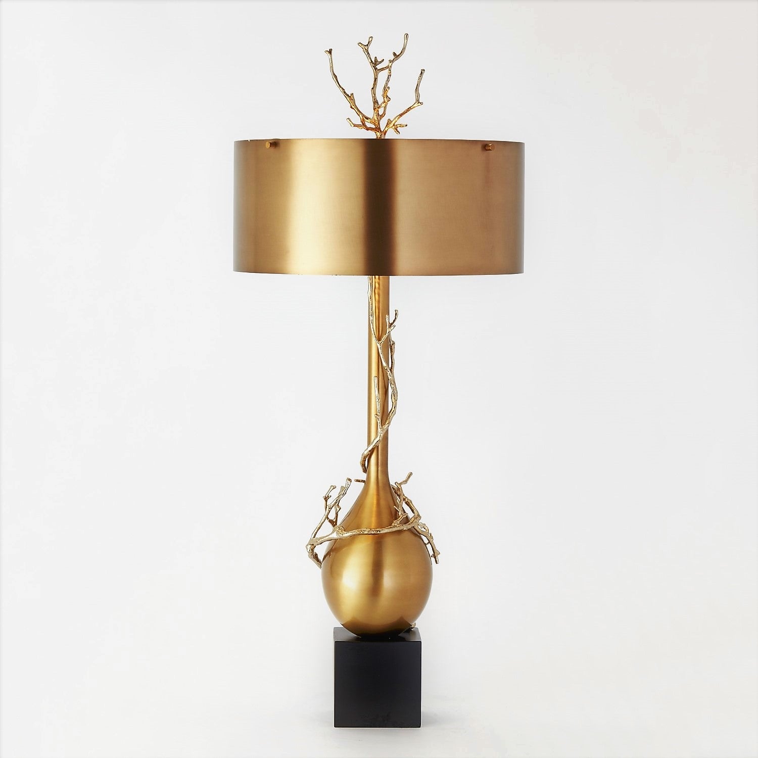 Twig Bulb Table Lamp - Nickel | Brass