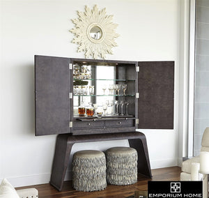 Vignette - Bar Cabinet | Fringe Stools