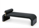 Cade Daybed - Milk or Graphite Leather