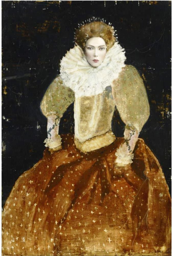 Lady in Waiting - Fine Art Giclee