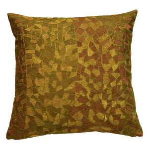 Mosaic Leaf Pillow